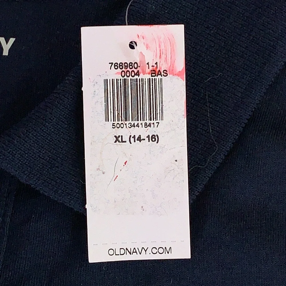 Old Navy Girls XL (14-16) Short Sleeve School Uniform Jersey-Knit Polo Shirt NWT